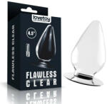 Lovetoy Dop anal transparent 4.5'' Flawless Clear Anal Plug (6970260908900)