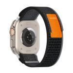 Techsuit Curea pentru Apple Watch 1/2/3/4/5/6/7/8/9/SE/SE 2/Ultra/Ultra 2 (42/44/45/49mm) - Techsuit Watchband (W039) - Black / Gray (KF2313124)