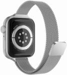 Techsuit Curea pentru Apple Watch 1/2/3/4/5/6/7/8/9/SE/SE 2 (38/40/41mm) - Techsuit Watchband (W034) - Silver (KF239496)