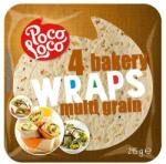 POCO LOCO МНОГОЗЪРНЕСТИ ПШЕНИЧНИ ТОРТИЛА ПИТКИ poco loco 4 БР x 25 СМ