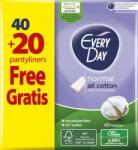 EVERYDAY all cotton Ежедневни превръзки, 40+20 бр