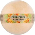 Folk&Flora Bombă de baie din cătină de mare - Folk&Flora Bath Bombs 130 g