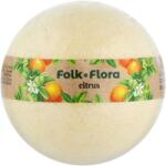 Folk&Flora Bombă de baie cu citrice - Folk&Flora Bath Bombs 130 g