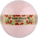 Folk&Flora Bombă de baie de zmeură - Folk&Flora Bath Bombs 130 g