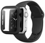 Apple Watch 38/40/41 mm Beline Silicone óraszíj + tok fekete