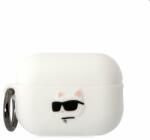 Karl Lagerfeld 3D Logo NFT Choupette Head szilikontok Apple AirPods Pro 2 számára, fehér (57983112338KLAP2RUNCHH)