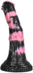 Bad Horse - dildo penis de cal din silicon - 18 cm (negru-roz) (3662811527649) Dildo