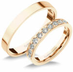 Úristen, házasodunk! Uh9027rb Karikagyűrű Gyémánt Kövekkel