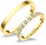 Úristen, házasodunk! Uh9037sb Karikagyűrű Gyémánt Kövekkel