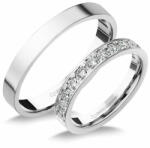 Úristen, házasodunk! Uh9047fb Karikagyűrű Gyémánt Kövekkel