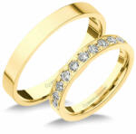 Úristen, házasodunk! Uh9047sb Karikagyűrű Gyémánt Kövekkel