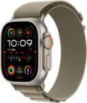 Apple Watch Ultra 2 GPS + Cellular 49mm titántok, olíva alpesi pánt (S) (MREX3FD/A)