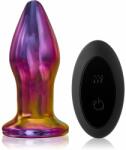 DreamToys Glamour Glass Remote Vibe Plug dop anal vibrator 10, 7 cm