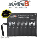 Super B TB-HB100 kónuszkulcs készlet, 7 db