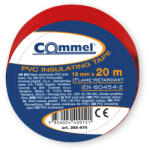 Commel szigetelőszalag piros 19mm x 20m 1 db (365-674)