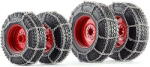 Wiking wheels with chains Fendt 828, model vehicle (10739100000) Figurina