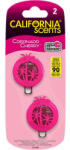 California Scents Autóillatosító, mini diffúzer, 2*3 ml, CALIFORNIA SCENTS "Coronado Cherry (AICSM07) - onlinepapirbolt