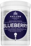 Kallos Blueberry Revitalizing Hair Mask mască hrănitoare pentru păr uscat si deteriorat 1000 ml