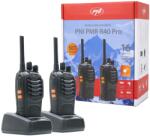 PNI Set 2 statii radio portabile PNI PMR R40 PRO, 0.5W, 16 canale programabile, 16 PMR (PNI-PMR-R40) Statii radio