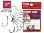 Vanfook Carlige offset VANFOOK Worm-35B Flat Nr. 6, 10buc/plic (V031010)