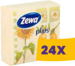 Zewa Plus napraforgó mintás szalvéta 33x33 - 1 rétegű 45db-os (Karton - 24 csomag) (K10488)