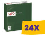 FATO Smart Table erdő zöld színű szalvéta, 33x33cm, 2 rétegű 50 lapos (Karton - 24 csomag) (K82622300)