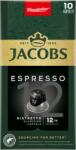 Jacobs Espresso Ristretto őrölt-pörkölt kávé kapszulában 10 db 52 g - ecofamily