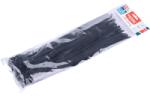 Extol Premium Extol kábelkötegelő 7.2x400 mm 100 db fekete oldható, UV sav és lúgálló (8856261)