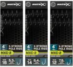 Matrix MXC-2 Sz 12 Barbless 0.20mm XS pole Rig előkötött horog