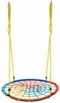 AGA Závěsný houpací kruh 120 cm Čtyřbarevný