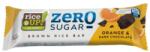 RiceUP! Brown Rice Bar Zero Sugar [18 грама] Тъмен шоколад с портокал