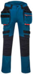 Portwest DX452 DX4 levehető lengőzsebes női nadrág metrokék színben (DX452MBR34)