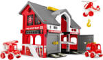 Wader Play House: Tűzoltóállomás játékszett (MH25410)
