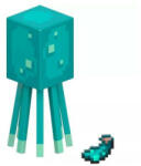Mattel Minecraft figura - Glow Squid (MTLGTP08_8)