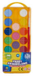 Astra Vízfesték ASTRA 23, 5 cm 18 színű ajándék ecsettel (83210900) - fotoland