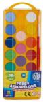 Astra Vízfesték ASTRA 23, 5 cm 18 színű ajándék ecsettel (83210900) - homeofficeshop