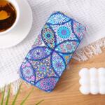  Női Pénztárca -mandalás- Kék- (rh23769)