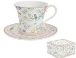 Easy Life Porcelán reggeliző csésze - 350ml - Birds Melody