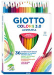 GIOTTO Színes ceruza GIOTTO Colors 3.0 aquarell háromszögletű 36 db/készlet - bolt