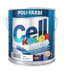 Poli-Farbe Cellkolor Aqua selyemfényű zománcfesték fehér 2, 5l (PO30304001)