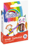 Fiorello Viaszkréta FIORELLO hengeres vegyes színek 16db-os készlet - bolt