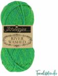 Scheepjes River Washed 954 Cingo - kék-zöld