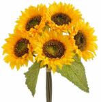  Buchet 5 fire floarea soarelui artficiala pentru aranjamente florale (8262)