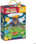 Peaceable Kingdom Puzzle de podea Insula dinozaurilor, Dinosaur island floor puzzle, Peaceable Kingdom (14347571) Puzzle
