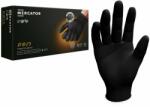 Unigloves go grip pro black extra vastag Nitril kesztyű S-M-L-XL 50db (új) (S méret)