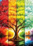 Magnolia - Puzzle Copac în toamnă - 1 000 piese Puzzle