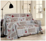Mondo Italia Takaró a kanapén Shabby love piros