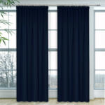 Mondo Italia Függöny a redős szalagon Heaven sötétkék