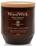 WoodWick Lumânare aromată - Woodwick ReNew Collection Lavender & Cypress Jar Candle 184 g