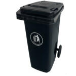 Leziter 120 l fekete (LKU-120F)